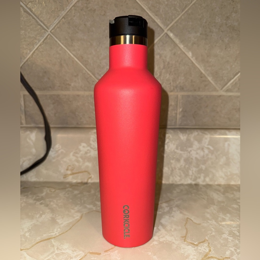 Corkcicle Pink canteen sport bottle